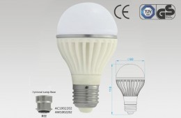 10W dimmable LED bulb