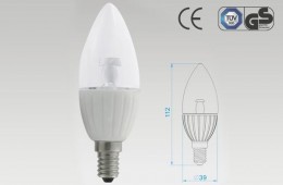 3W E14 LED candle light
